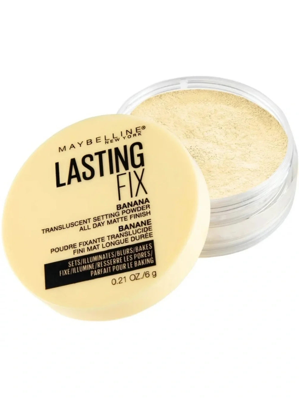 Maybelline Banana Powder Loose Setting Face Powder, Shade 10, 1 Count